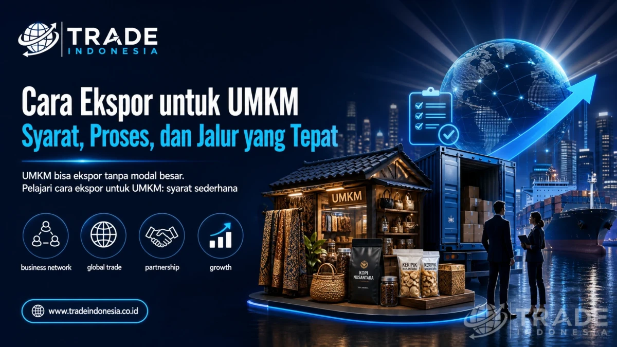 Cara Ekspor untuk UMKM: Syarat, Proses, dan Jalur yang Tepat_Tradeindonesia.co.id