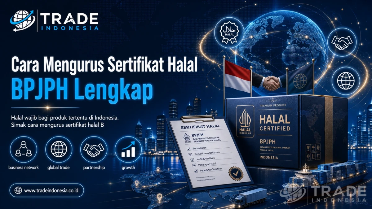 Cara Mengurus Sertifikat Halal BPJPH Lengkap/Ilustrasi Tradeindonesia.co.id
