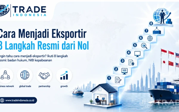 Cara Menjadi Eksportir dari Nol: Panduan 8 Langkah Resmi untuk Pelaku Usaha Indonesia_Tradeindonesia.co.id