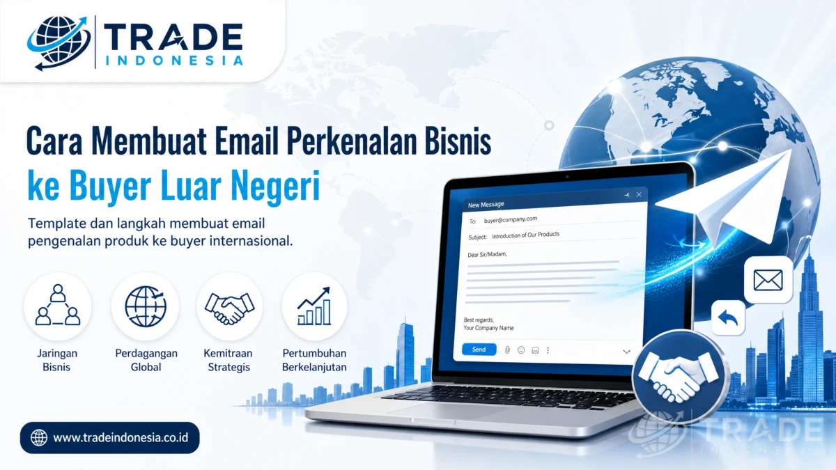 Cara Menulis Email Perkenalan Bisnis ke Buyer Luar Negeri: Panduan Praktis & Template_Tradeindonesia.co.id