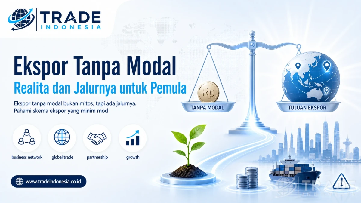 Ekspor Tanpa Modal: Realita Praktis dan Jalur yang Wajar untuk Pemula_Tradeindonesia.co.id