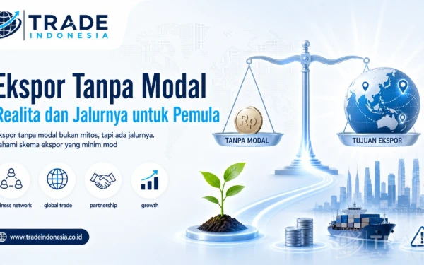 Ekspor Tanpa Modal: Realita Praktis dan Jalur yang Wajar untuk Pemula_Tradeindonesia.co.id