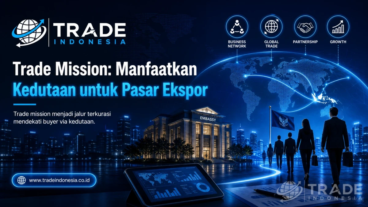 Trade Mission: Cara Memanfaatkan Kedutaan dan ITPC untuk Menembus Pasar Ekspor_Tradeindonesia.co.id