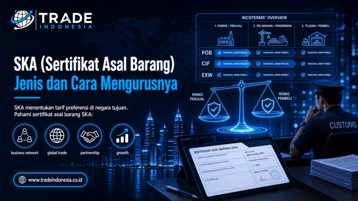 SKA (Sertifikat Asal Barang): Jenis dan Cara Mengurusnya_TradeIndonesia.co.id