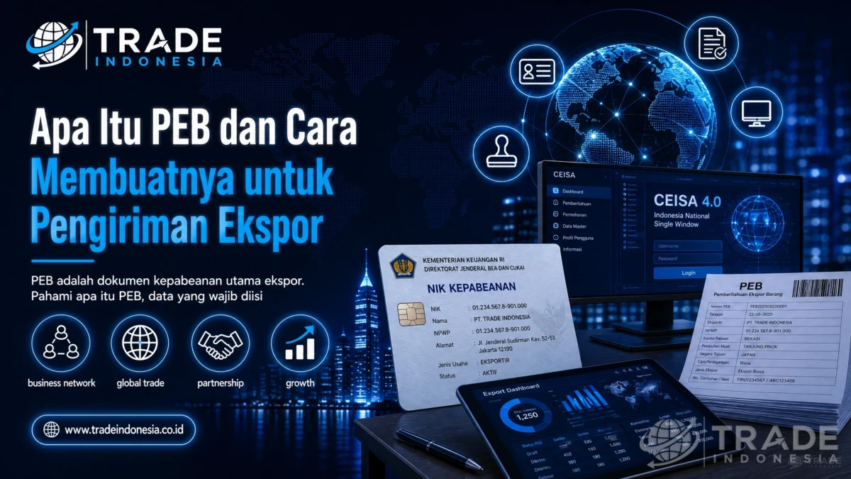 Apa Itu PEB dan Cara Membuatnya untuk Pengiriman Ekspor_Tradeindonesia.co.id